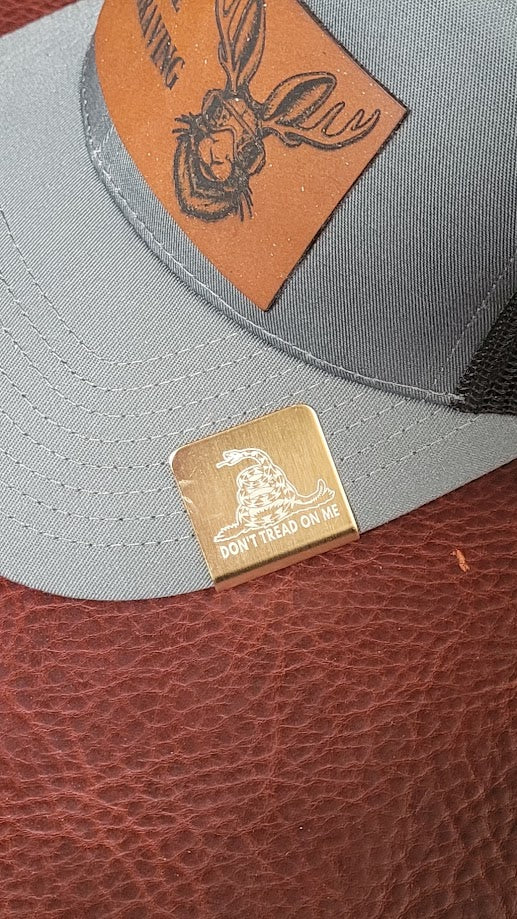 Hat Clip Push-On "Don't Tread"