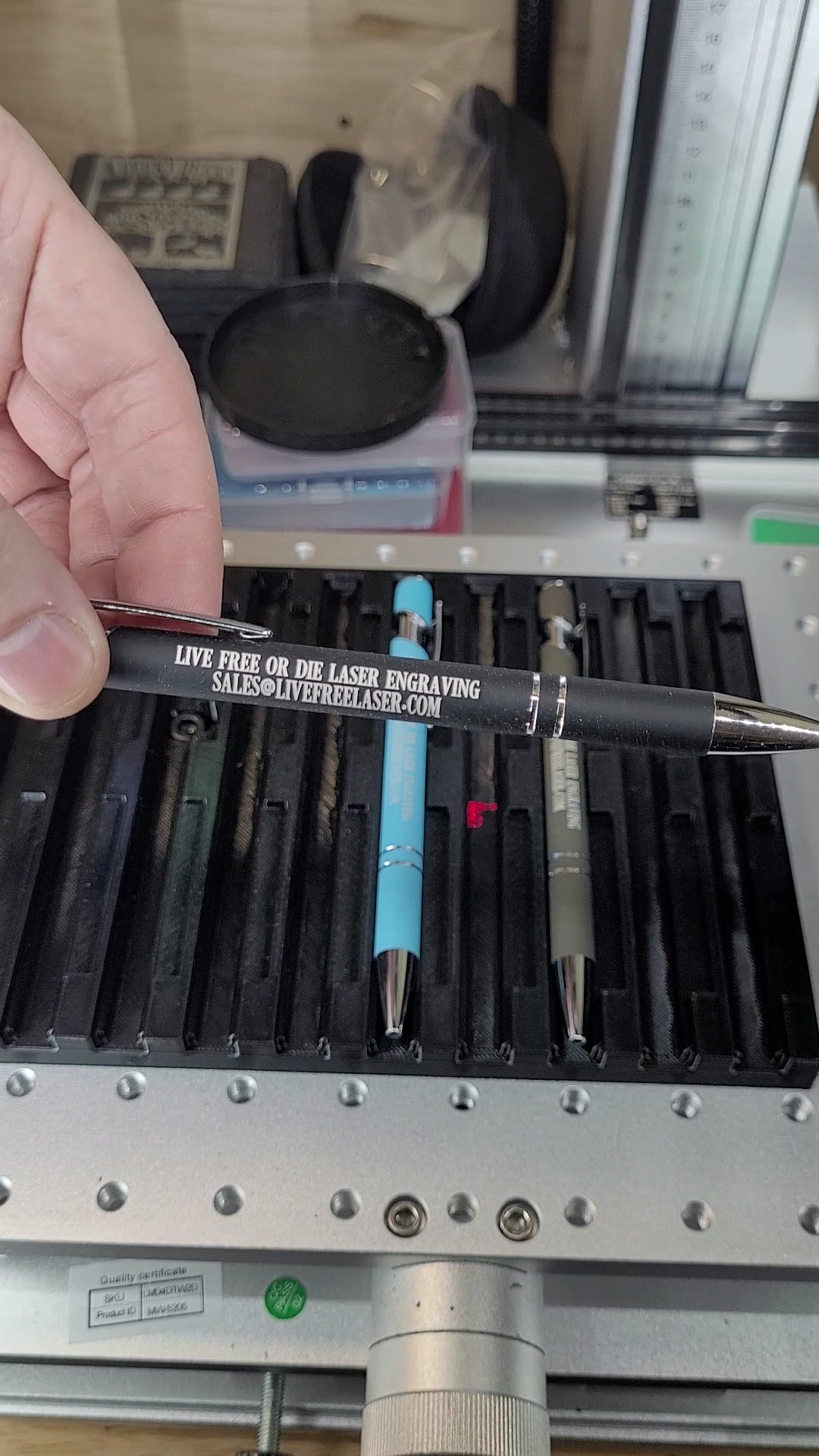 Single Side Custom Marked Pens (Qty 50)