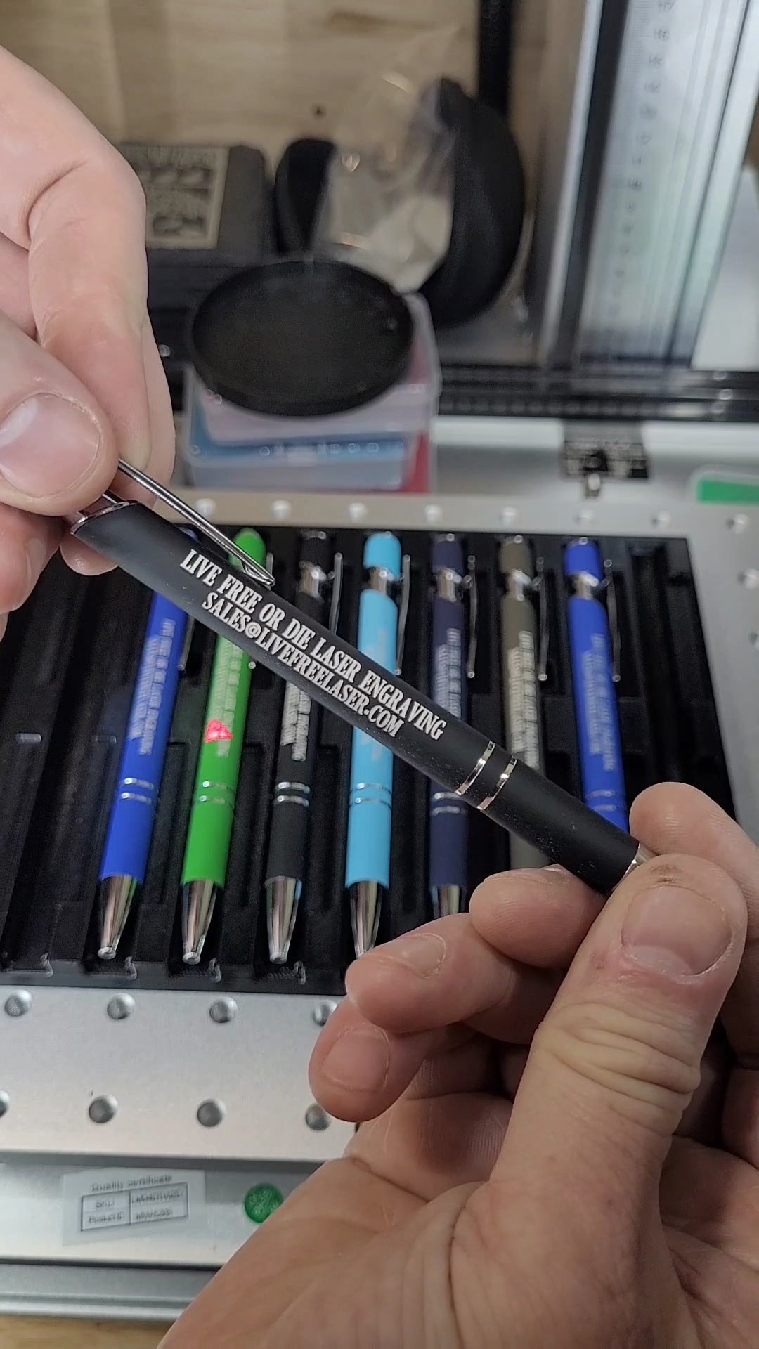 Single Side Custom Marked Pens (Qty 50)