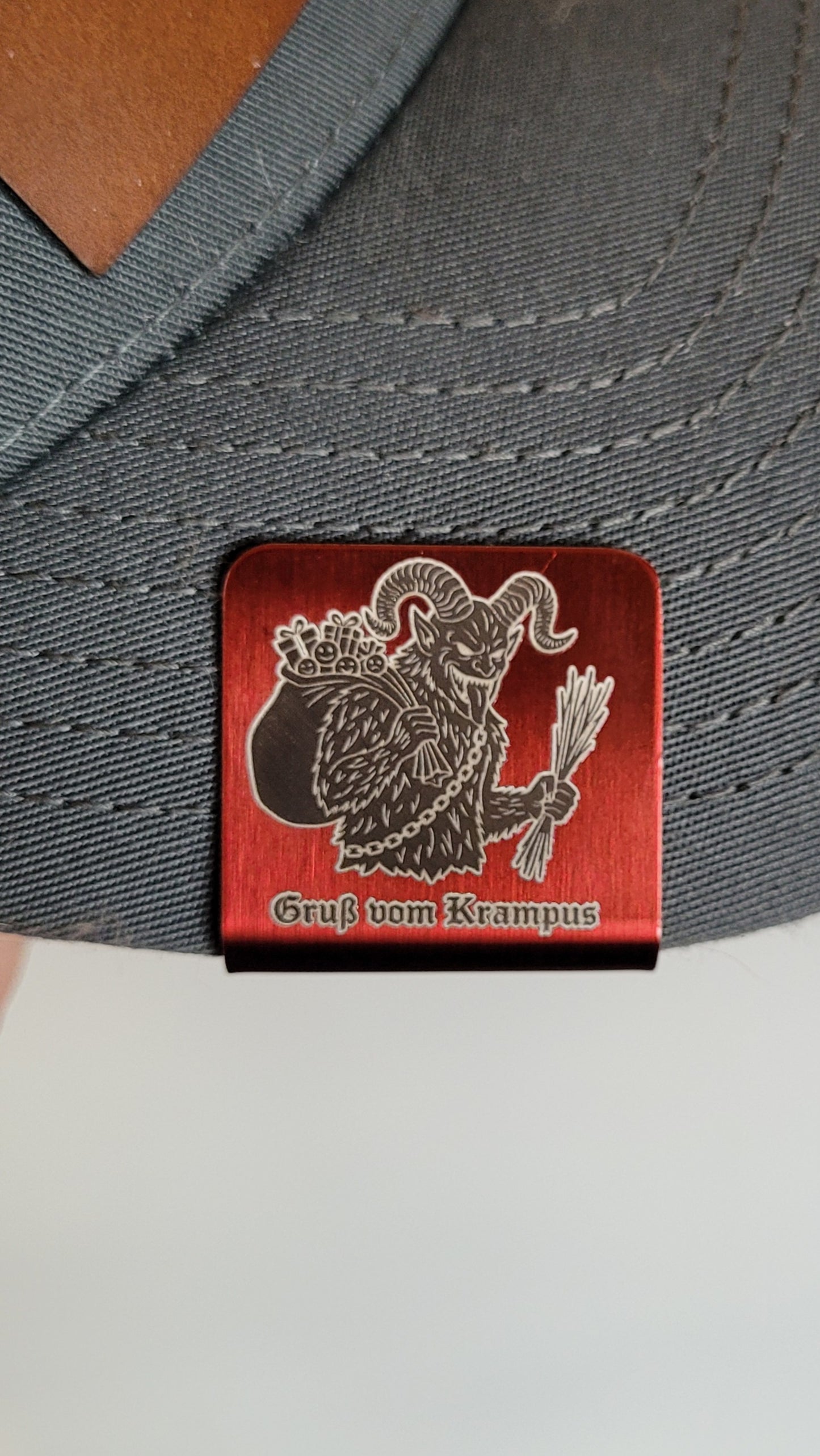 Hat Clip Push-On Krampus