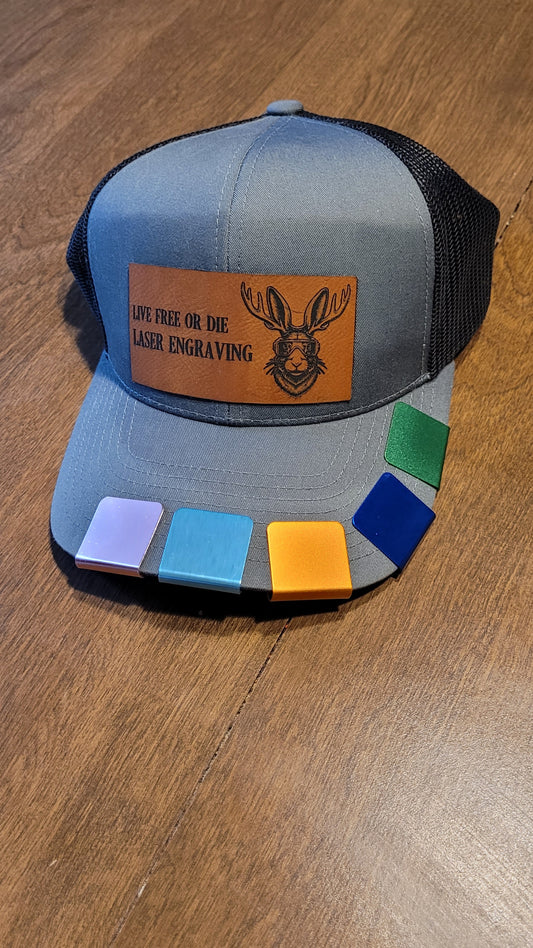 Hat Clip Push-On "2nd Amendment Crosshairs"