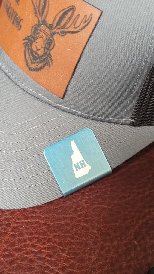 Hat Clip Push-On NH Logo